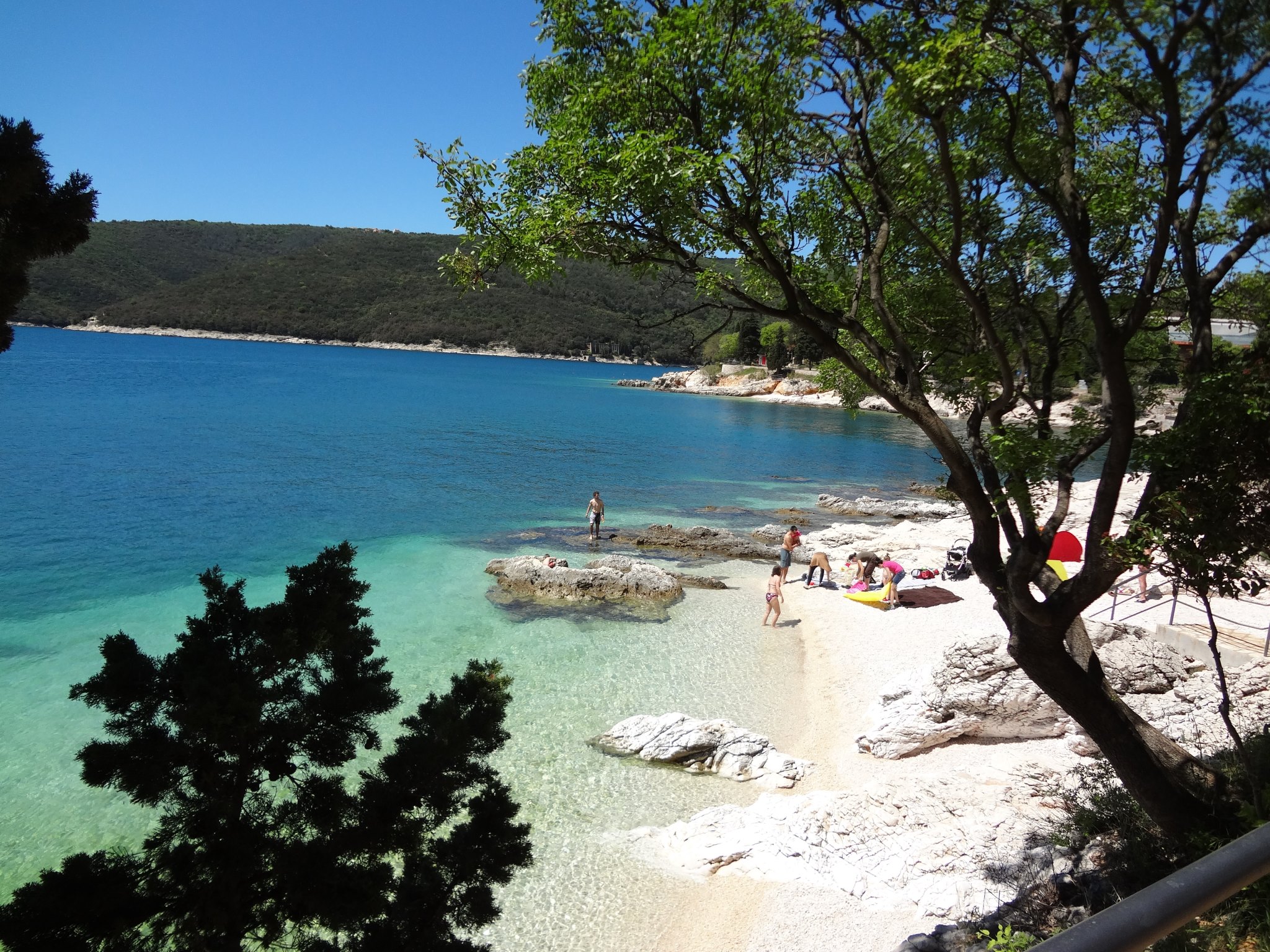 Plaža Maršala Tita, Rabac